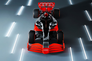 Audi F1 Launch Livery Showcar Wallpaper