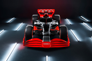 Audi F1 Launch Livery Showcar 2022 5k Wallpaper