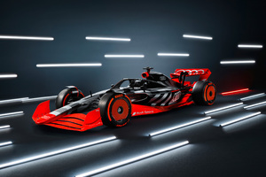 Audi F1 Launch Livery Showcar 5k Wallpaper
