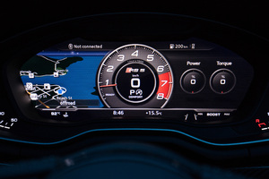 Audi Rs5 Speedometer (2560x1080) Resolution Wallpaper