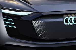 Audi Sportback Etron Concept Car