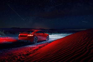 Audi TT RS The Speed Of Light Wallpaper