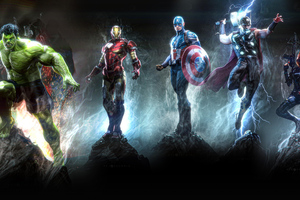 Avengers 4k Art Wallpaper