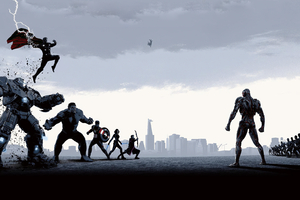 Avengers Age Of Ultron Artwork 4k Wallpaper