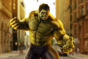 Avengers Age Of Ultron Hulk Artwork Wallpaper