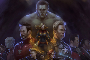 Avengers Art 4k Wallpaper