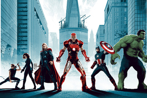 Avengers Artwork New Wallpaper