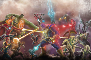 Avengers End Wallpaper