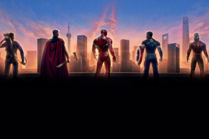 Avengers Endgame 8k Chinese Poster