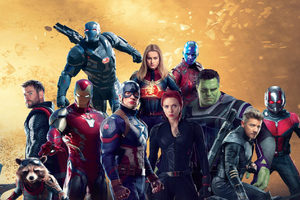 Avengers Endgame Banner (1336x768) Resolution Wallpaper