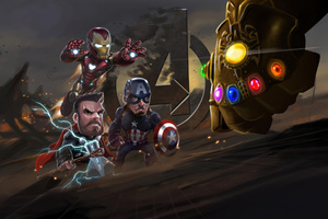 Avengers Endgame Edition (1440x900) Resolution Wallpaper