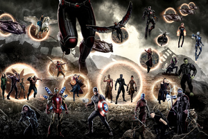 Avengers Endgame Final Battle 4k