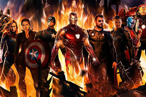 Avengers Endgame Final Poster (2560x1080) Resolution Wallpaper
