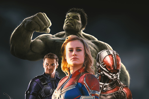 Avengers Endgame Heroes Wallpaper