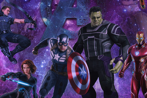 Avengers Endgame New Artworks (1336x768) Resolution Wallpaper