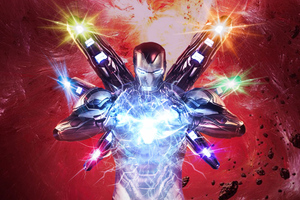 Avengers Endgame New Infinity Gauntlet Suit