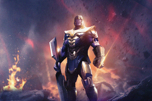 Avengers Endgame Thanos 4k