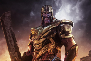 Avengers Endgame Thanos (2880x1800) Resolution Wallpaper