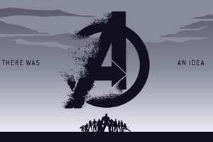 Avengers EndGame There Was An Idea (2932x2932) Resolution Wallpaper