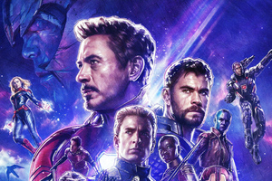 Avengers Endgame (2048x2048) Resolution Wallpaper
