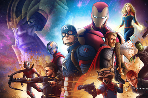 Avengers Endgame4k Art Wallpaper