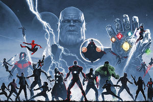 Avengers Infinity Saga 4k