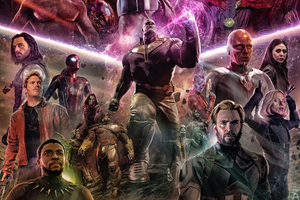 Avengers Infinity War 2018 Artwork Fan Made