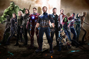 Avengers Infinity War 2018 Movie Fan Art