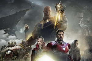 Avengers Infinity War 2018 Poster Fan Made