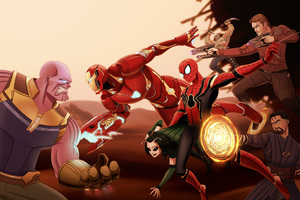 Avengers Infinity War 4k Art
