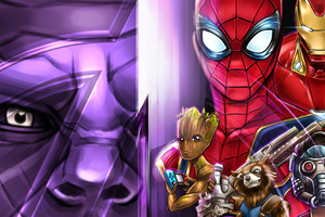 Avengers Infinity War 4k Artwork