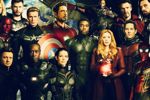 Avengers Infinity War 4k New Artwork