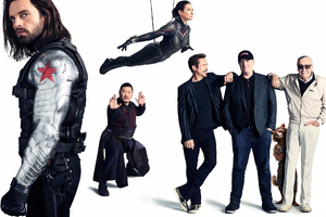 Avengers Infinity War Bucky Barnes Iron Man Rocket Hope Pym Stan Lee Kevin Feige