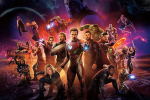Avengers Infinity War International Poster 10k