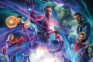 Avengers Infinity War Movie Bill Poster
