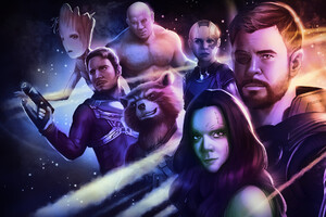 Avengers Infinity War Part One Artwork