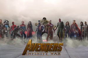 Avengers Infinty War 2018 Movie Fan Art