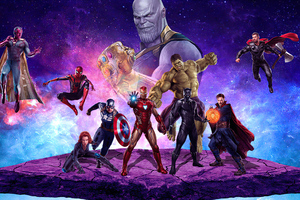 Avengers Together Wallpaper