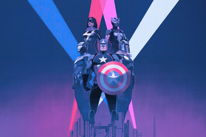 Avengers Twilight (1400x1050) Resolution Wallpaper
