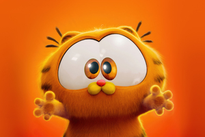 Baby Garfield (2048x1152) Resolution Wallpaper