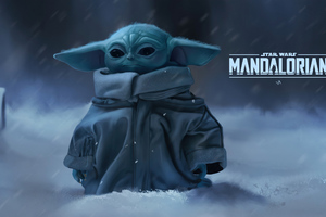 Baby Yoda Mandalorian Star Wars 4k