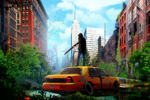 Back In Apocalypse City 4k (2560x1700) Resolution Wallpaper