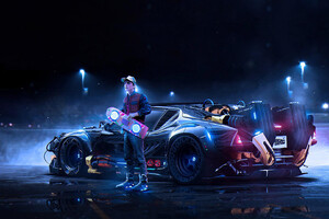 Back To The Future DeLorean Marty McFly Wallpaper