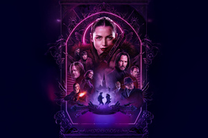 Ballerina 2025 Movie (2048x2048) Resolution Wallpaper