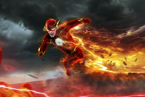 Barry Allen In Flash Wallpaper