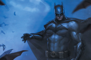 Bat Man Art