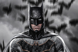 Bat Man Artwork (1280x720) Resolution Wallpaper