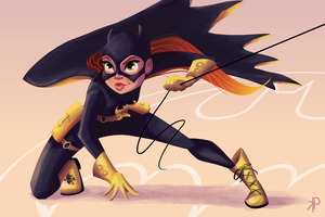 Batgirl 4k Art (1366x768) Resolution Wallpaper
