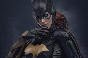 Batgirl Digital Art CGI