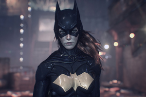Batgirl From Batman Arkham Knight 4k